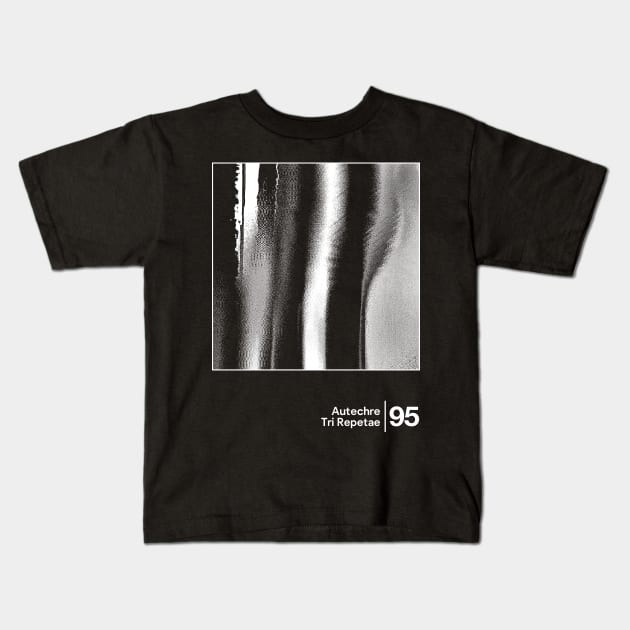 Autechre / Minimal Graphic Artwork Design Kids T-Shirt by saudade